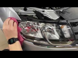 Инструкция по оклейке фар Дастер, Логан, Сандеро, Террано Ларгус