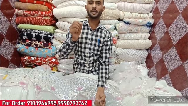 Buy New Designer Fabric at Cheap Price|Georgget Organza Lycra Crepe Net sequence|Katran Market Delh смотреть онлайн