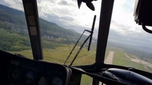Богучаны. Красноярский край. Ми-8 АМТ. посадка