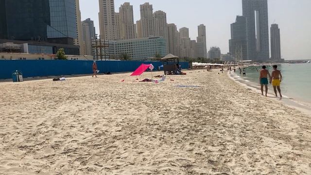 Пляж Movenpick Hotel Jumeirah Beach 5*. Dubai. UAE смотреть онлайн