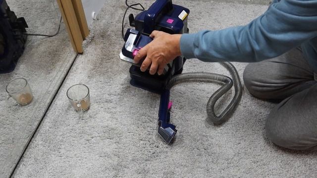 How to use a Portable Spot Cleaner, Carpet Cleaner Review Hikins смотреть онлайн
