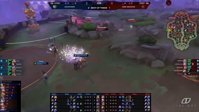 Highlights Atlantis Leviathans vs Jade Dragons SPL Season 8 Phase 1 Week 3 смотреть онлайн