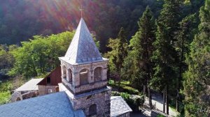 Село Каманы и Храм Иоанна Златоуста в Абхазии