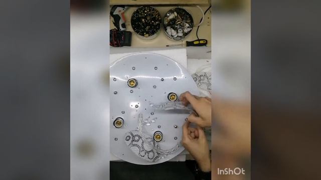 Сборка люстры Эко-LED смотреть онлайн