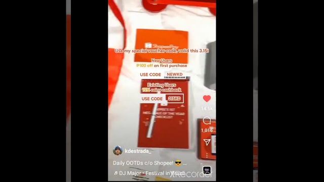 Congratulations Shopee new Endorser Kd Estrada 😜 смотреть онлайн