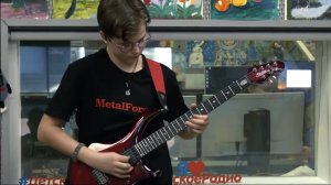 03.04.2025 Арсений Тур - Tender Surrender (Steve Vai). Сольное выступление на Детском радио.