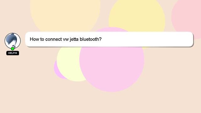 How to connect vw jetta bluetooth? смотреть онлайн