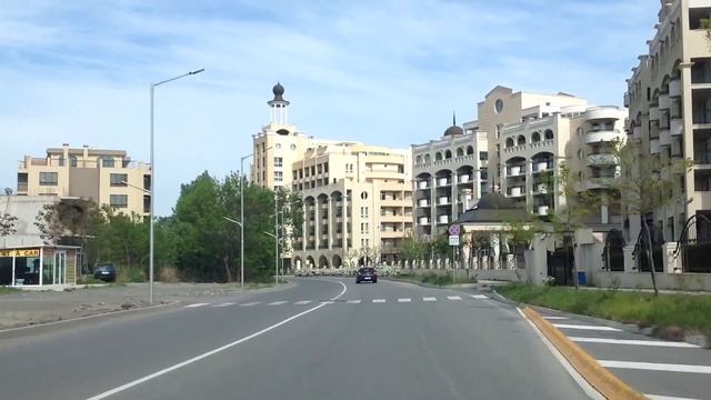 Болгария 1 мая 2016, катаемся по городу Поморие смотреть онлайн