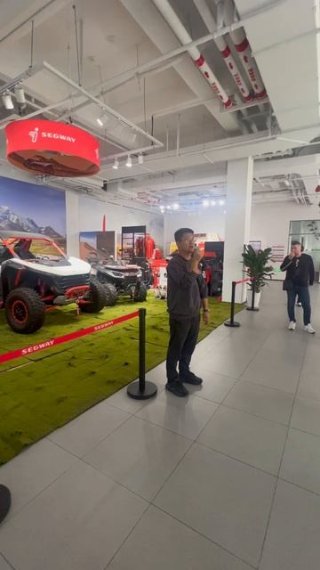 Презентация новых квадроциклов Segway в Китае! смотреть онлайн