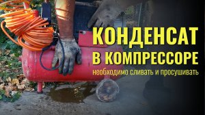 Как избавиться от конденсата в компрессоре