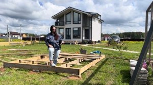 Основание для бассейна ✌️ Деревянный подиум своими руками 💪