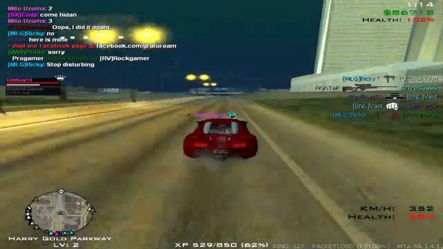 MTA - Bugatti Veyron [Nitro Boost] смотреть онлайн