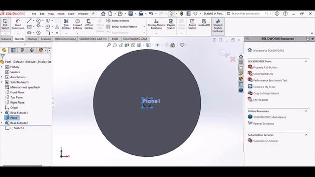 Beater disk part#1 - Flour Milling Machine (Solidworks) смотреть онлайн