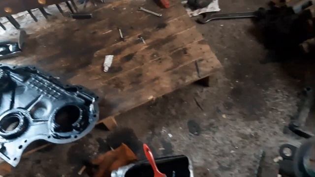 Юмз6. Заміна підшипників отводки.