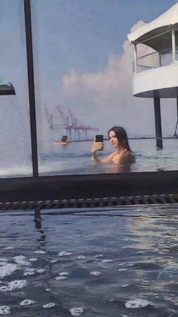 бассейн с морской водой на 5-м этаже. вид на море смотреть онлайн