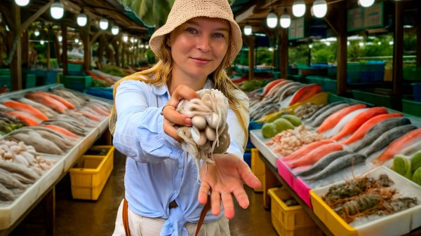 Рыбный рынок на Пхукете 2025 — самые экзотические морепродукты Таиланда! Что попробовать туристу?