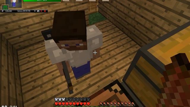 Майнкрафт Летс-плей 2 друзей (3 часть) решаемся на поход!! смотреть онлайн