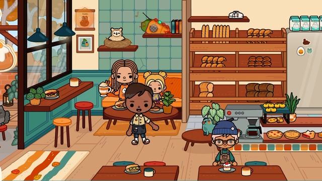 День в кафе тока бока. смотреть онлайн