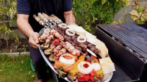 ШАШЛЫК из БЫЧЬЕГО СЕРДЦА на мангале! Рецепт от Жоржа