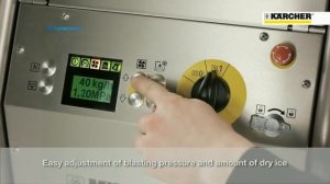 Криобластер IB 15/120. Очистка сухим льдом с помощью Керхер