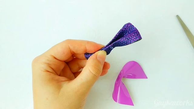 Amazing bows for hair/ Custom hair clips/ Designer bows for girls / #33 tutorial смотреть онлайн