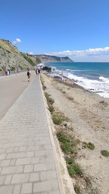 ☀️АНАПА🌅 ВЫСОКИЙ БЕРЕГ🌊 ЧЁРНОЕ МОРЕ⛱️ ПЛЯЖ 40 ЛЕТ ПОБЕДЫ🏝️ ИЮЛЬ 2023 г. смотреть онлайн