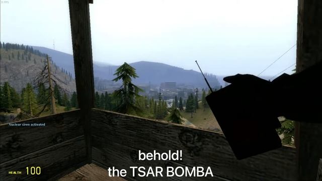 GMOD TSAR BOMBA Test смотреть онлайн