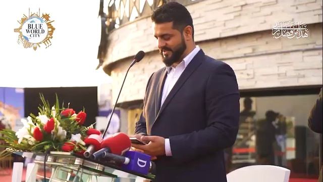 Alhamdulilah- Launch of Second Cup Coffee at World's Tallest Horse Mascots Blue World City ISB смотреть онлайн