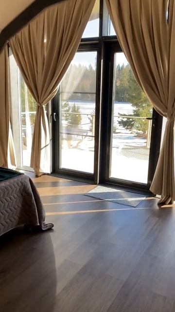 Интерьер Freedome Ulitka 50 в глэмпинге «Северный Крым», Ленобласть #interiordesign #glamping смотреть онлайн