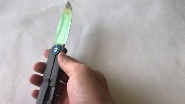 3.5” Satin blade folding knife смотреть онлайн