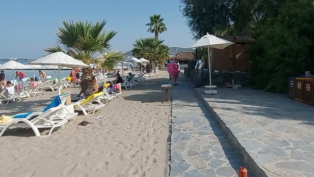 Обзор пляжа Atlantique holiday club Кушадасы смотреть онлайн