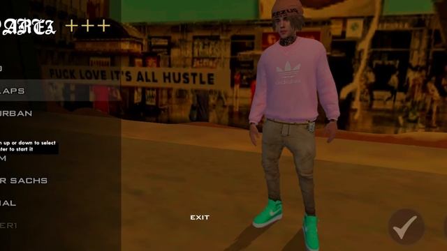 GTA SA Share Adidas and Trasher Sweatshirt смотреть онлайн