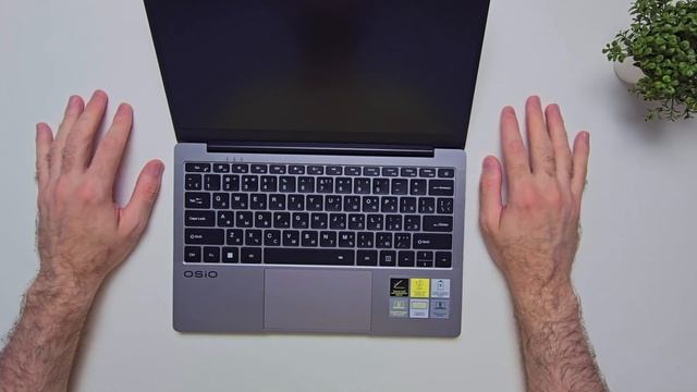 Новинка! Ноутбук OSiO FocusLine F140a | AMD Ryzen 6 ядер и 12 потоков | Тонкий, легкий, алюминиевый