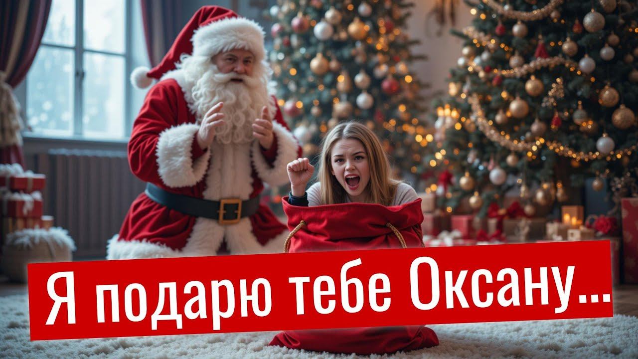 Дед Мороз НЕ ТАКОЙ, каким его знают #юмор #песня #стишки смотреть онлайн