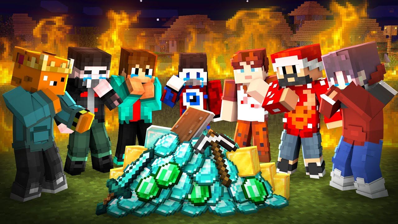 ЭТО КОНЕЦ Деревни Друзей Фиксая в Майнкрафт.. смотреть онлайн