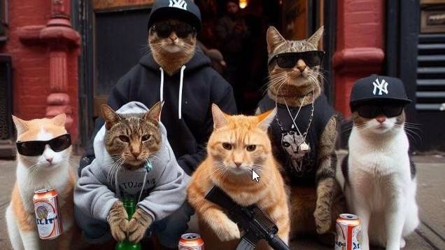 Коты с нулевой мозговой активностью.. смотреть онлайн