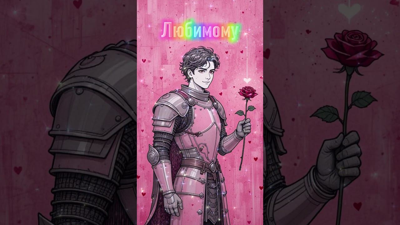 Ты это знаешь ❤️Ты мой РЫЦАРЬ, любимый! #валентинка #14февраля #23 февраля #любовь смотреть онлайн