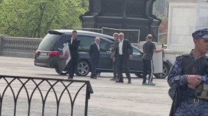 ТЕЛО ЗУРАБА ЦЕРЕТЕЛИ ПРИВЕЗЛИ В ХРАМ ХРИСТА СПАСИТЕЛЯ | КРЕСТНЫЙ ХОД 23 АПРЕЛЯ 2025