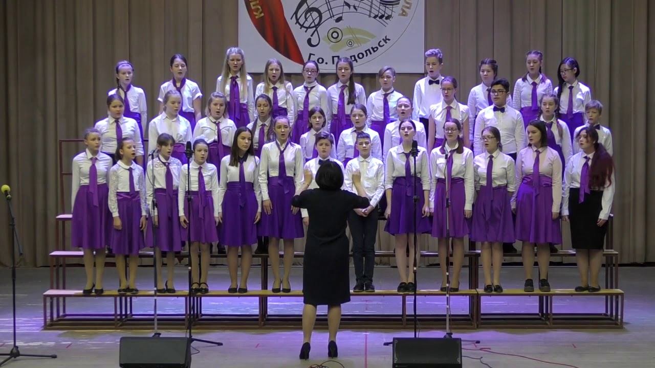 Средний хор инструментальных классов «Vivo Canto» РФ, Подольск смотреть онлайн