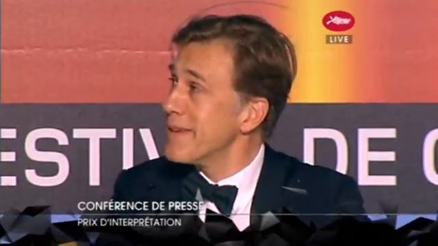 Charlotte Gainsbourg & Cristoph Waltz -- press conference Cannes 24/MAY/2009 смотреть онлайн