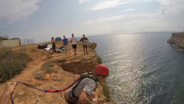 Лаврик Владислав Прыжки с веревкой в Крыму Jump&Fly смотреть онлайн