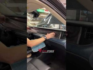 Инструкция по оклейке экрана мультимедиа VOYAH FREE в защитную пленку