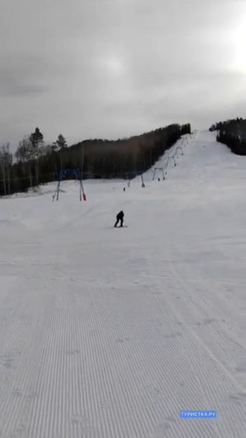 Горнолыжный комплекс "Мишина гора" в Белокурихе на Алтае. Февраль 2024 смотреть онлайн