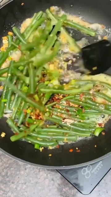 Stir Fried Garlic Green Beans #shorts смотреть онлайн