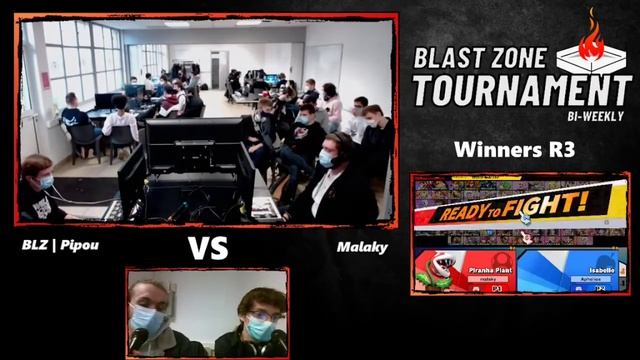 BLZ | Pipou (Isabelle) VS Malaky (Piranha Plant) - Blast Zone Tournament #20 смотреть онлайн