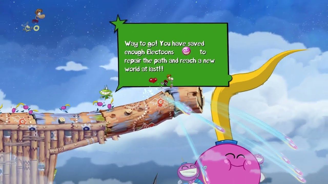 Rayman Origins (Walkthrough) - Chapter 2: Desert of Dijiridoos | Part 5: No Turning Back