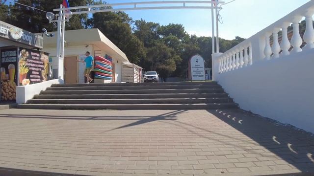 ДИВНОМОРСКОЕ  🌞ПРОГУЛКА У МОРЯ 😊⛱️👍#дивноморское #дивноморск #черноеморе