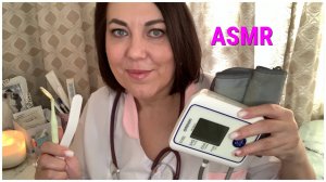 ASMR Наконец то Ты Уснешь Ролевая ИГРА👩🏻⚕️СЕМЕЙНЫЙ ДОКТОР ПРОВЕРИТ ВАШЕ ЗДОРОВЬЕ, СЛУХ И ЗРЕНИЕ🔦