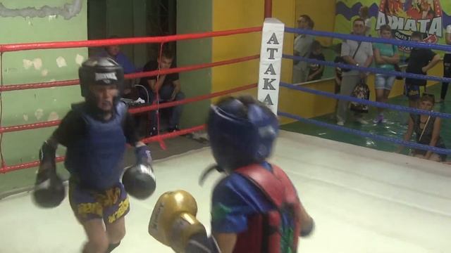 Чемпионат г.Энергодара Кудусов Дамир (Viking Gym) Кун-кхмер (Muay Thai) екстра раунд смотреть онлайн