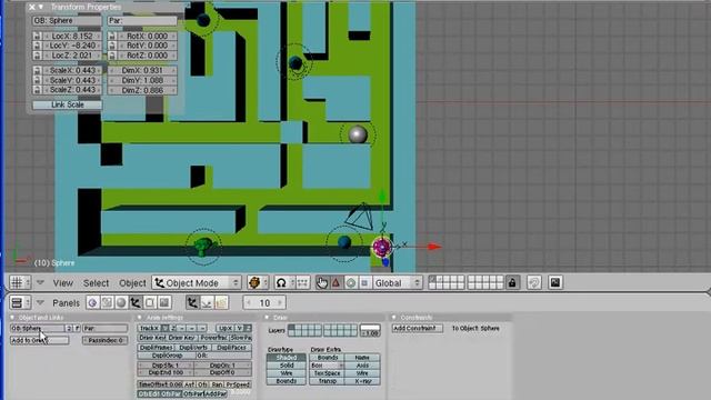 Blender Game Controls - Setting up the bad guy and collectable items - Part 6.avi смотреть онлайн